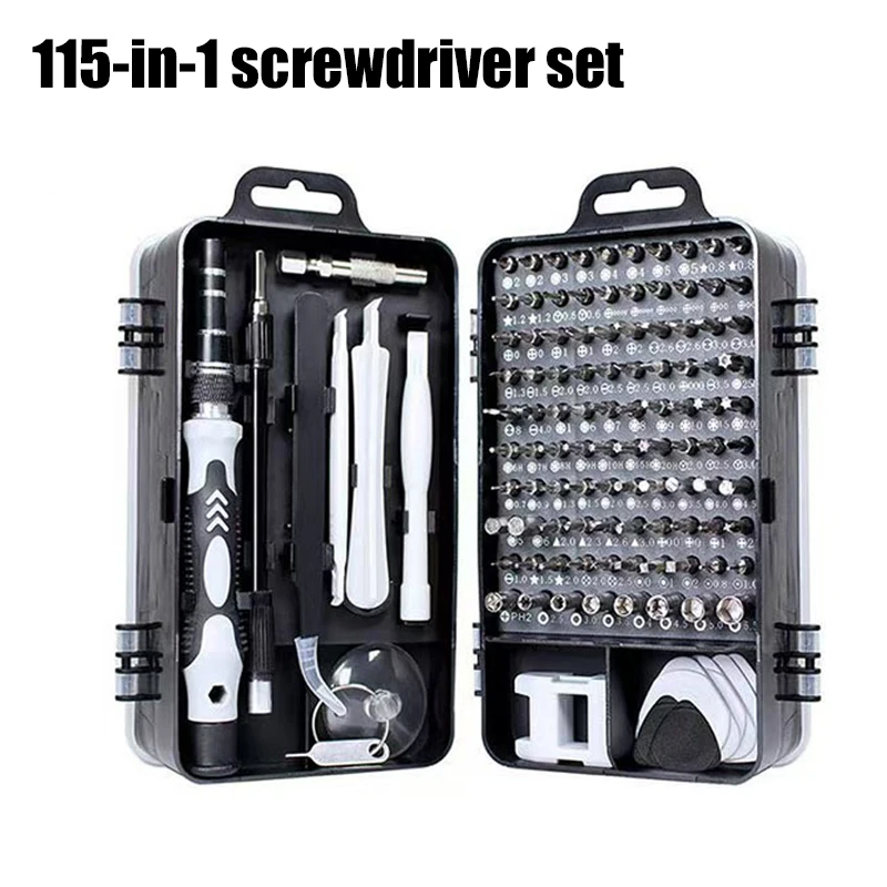 

115 in one hardware tool multifunctional combination clock disassembly precision maintenance screwdriver set