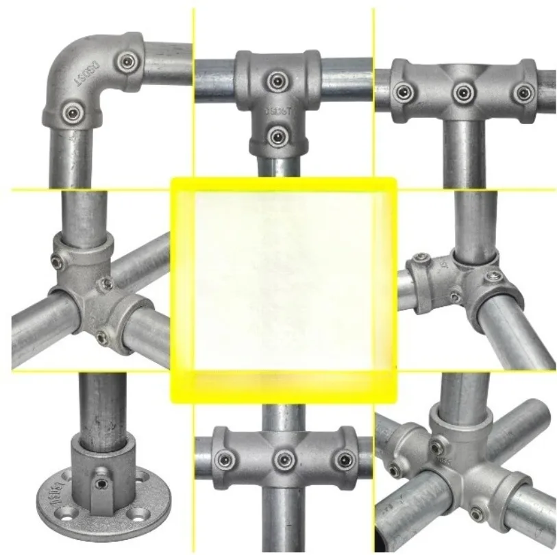 1PC OD 25mm Pipe fitting Pipe joint Connector Elbow Tee Base Flat Fitting Connection Fastener Steel Tube Shelf Parts