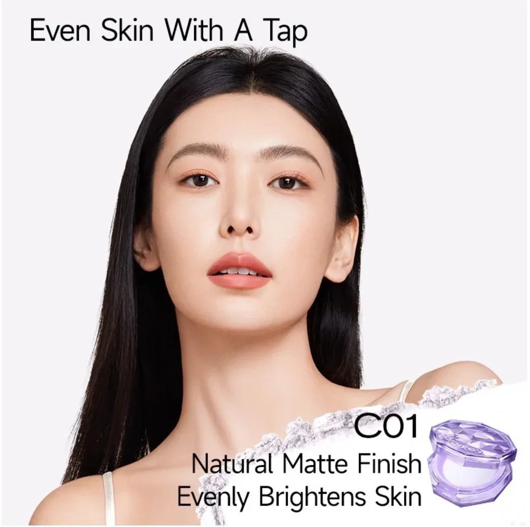 Colorkey Matte Long-lasting Losse Powder Matte Brighten Oil Control Lightweight Face Makeup 8g Cosmetics