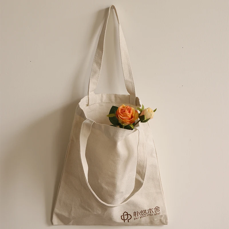 

Fre Sle Canvas Handbag Youth Casual Tote Bag Faionable Linen Pouch Open Top Letter Pattern Summer 2024 Handbag