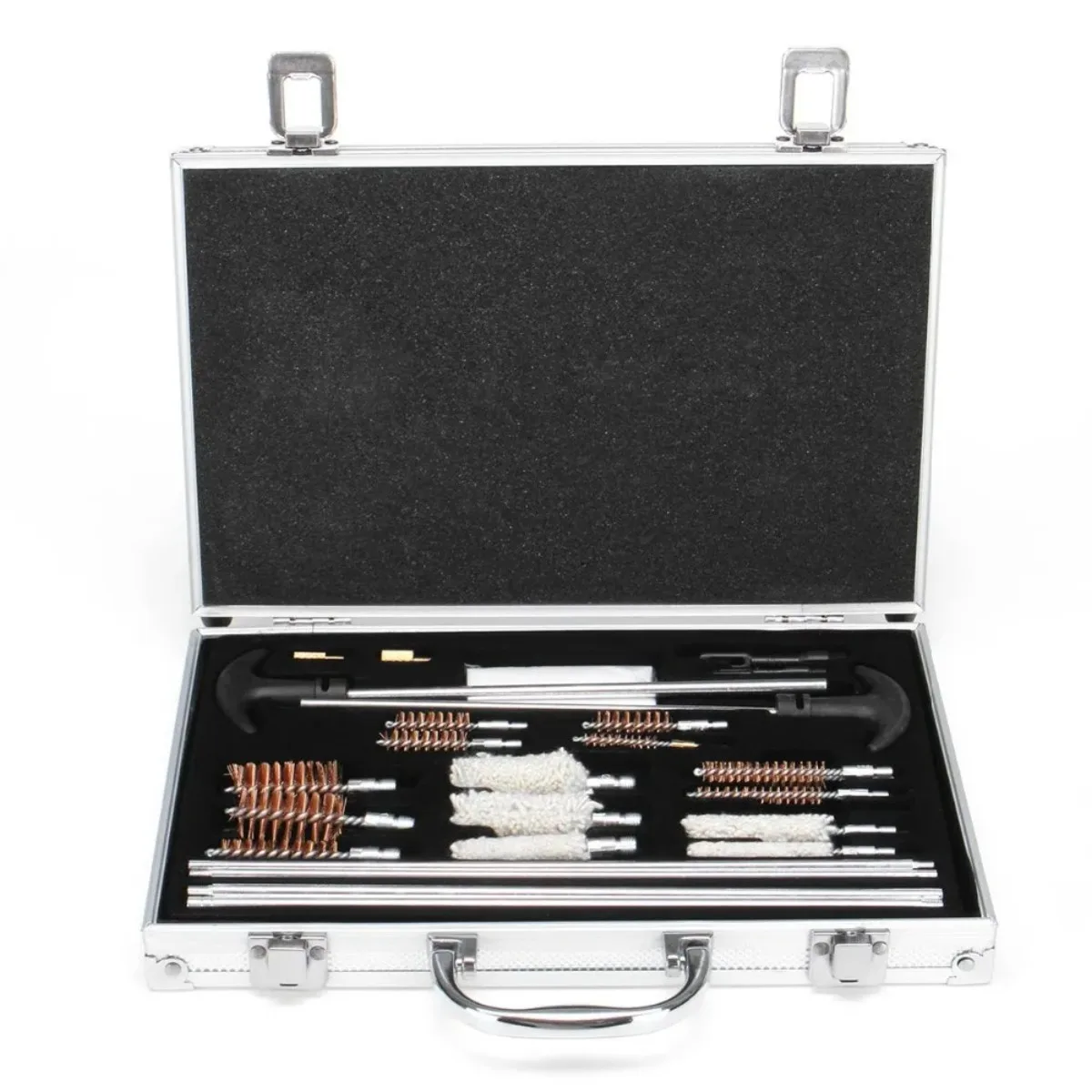 مجموعة تنظيف برميل البندقية التكتيكية ، العناية بالسلاح ، قضيب ، مجموعة فرش لـ AK ، AK47 ، AR15 ، HK416 ، بندقية ، مسدس ، بندقية ، حقيبة أدوات محمولة #2