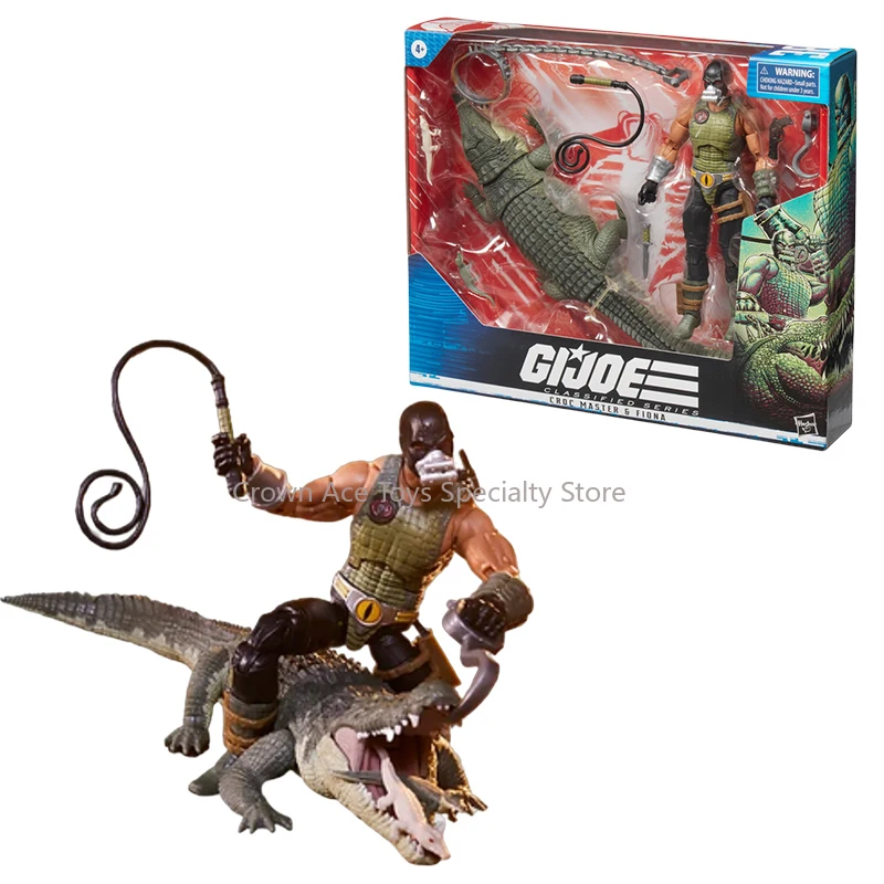 

Hasbro G.I. Joe Classified Special Croc Master & Fiona Deluxe Boxed Action Figures Trendy Collectible Toys Holiday Desktop Gifts