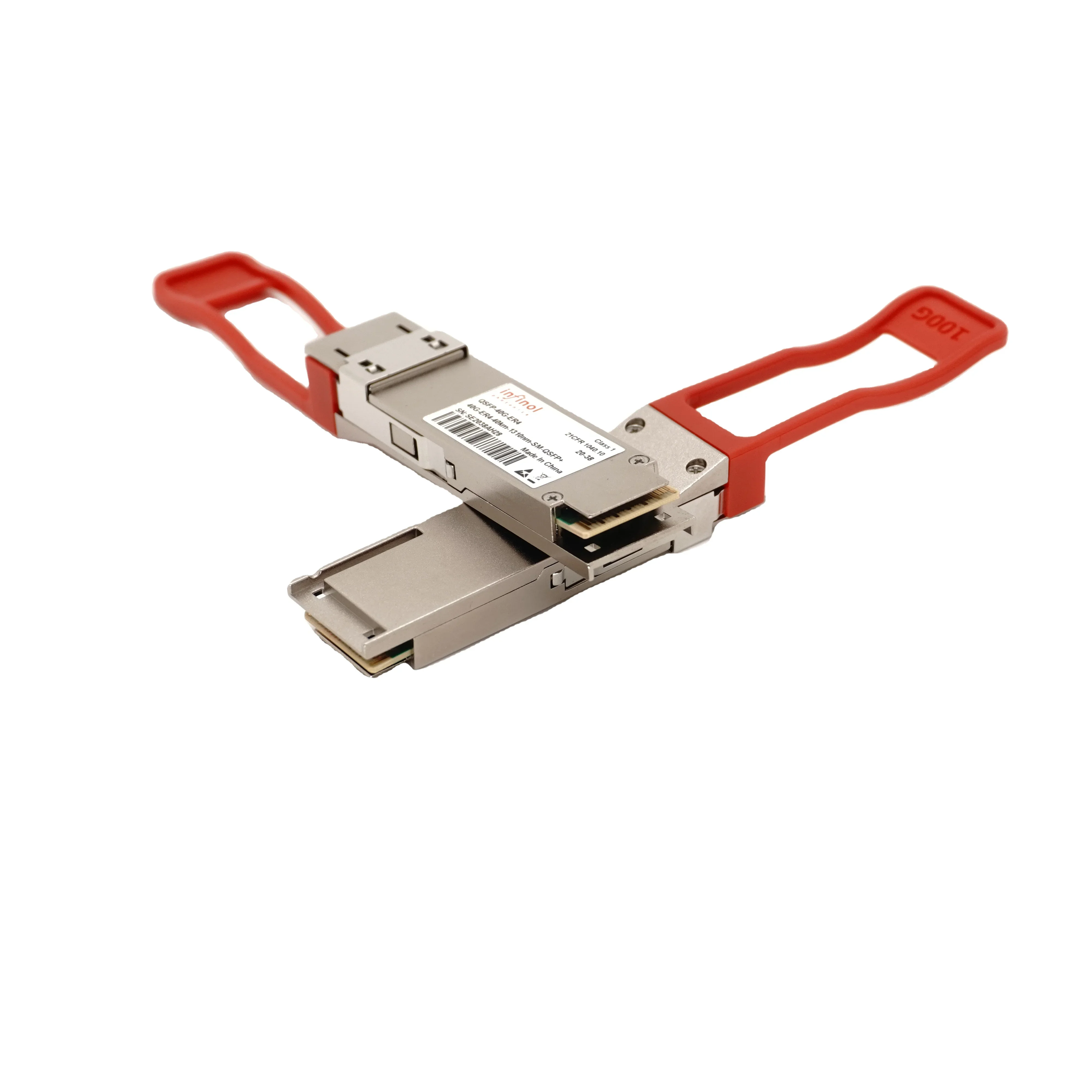 QSFP-40G-ER4 -19.5dBm 40km Single Mode Double Coredata Hf Transceiver from China