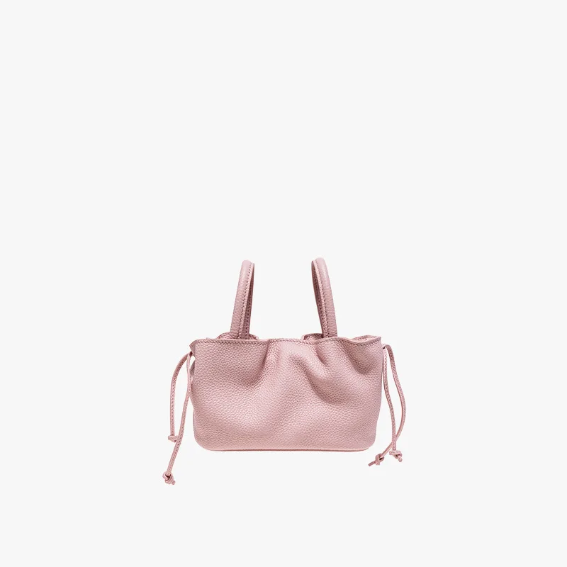 Mini Bucket Bag Women Genuine Leather Crossbody Shoulder Purse Small Handbag Casual - view 3