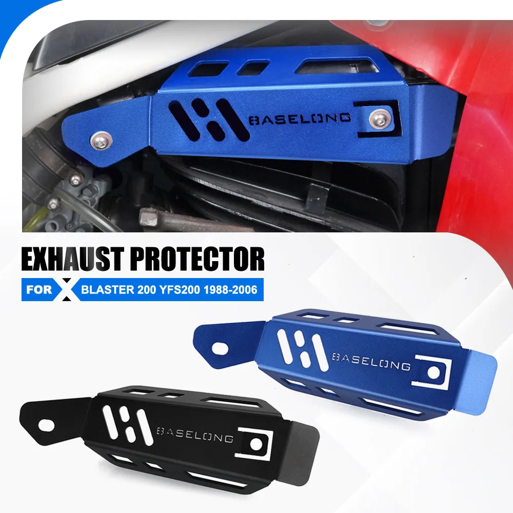 

FOR YAMAHA Blaster 200 YFS200 1988-2006 YFS200SE Motorcycle Exhaust Pipe Protector Heat Shield Guard Anti-scalding Exhaust Cover