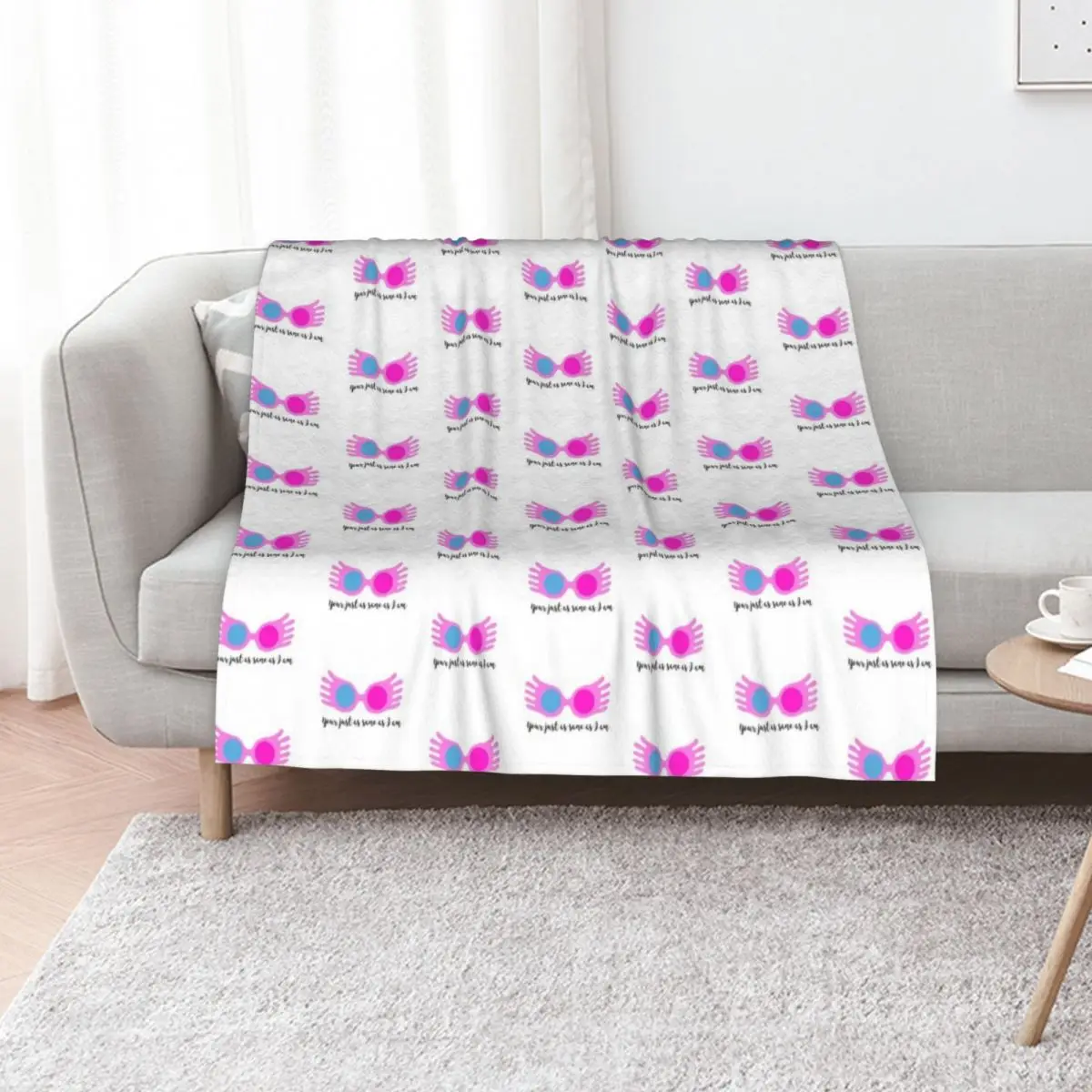 Luna Lovegood spectrespecs and quote Throw Blanket Beautifuls heavy to sleep For Sofa Thin Single Retros for babies Blankets