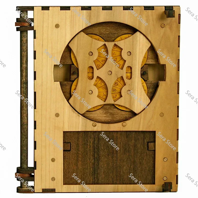 Code book puzzle level 10 high difficulty hell level three-dimensional puzzle assembly toy mechanism decryption box