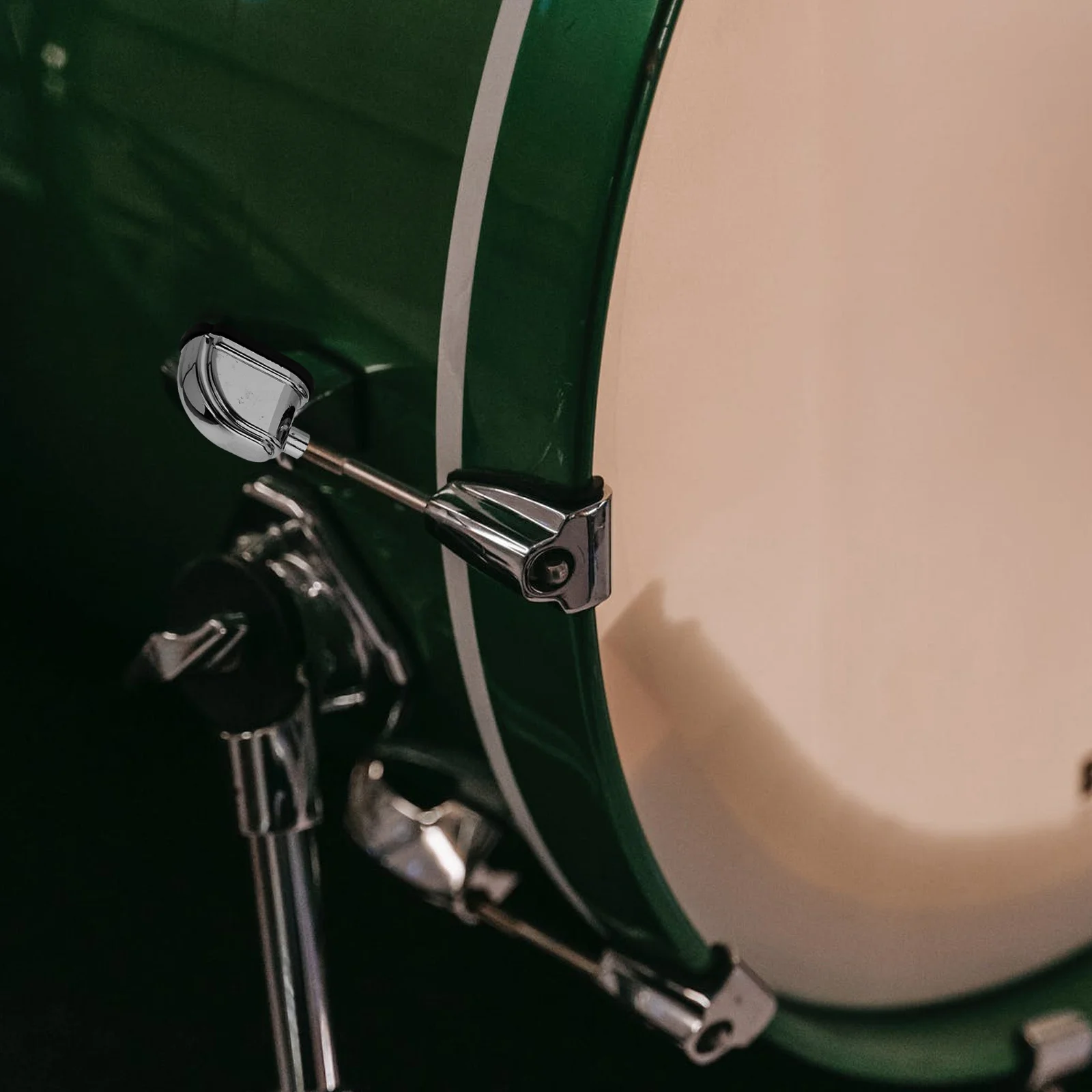 

2Pcs Snare Drum Lug Connectors Simple Design Smooth Surface Drum Set Accessories Instrument Supplies Durable Lugs