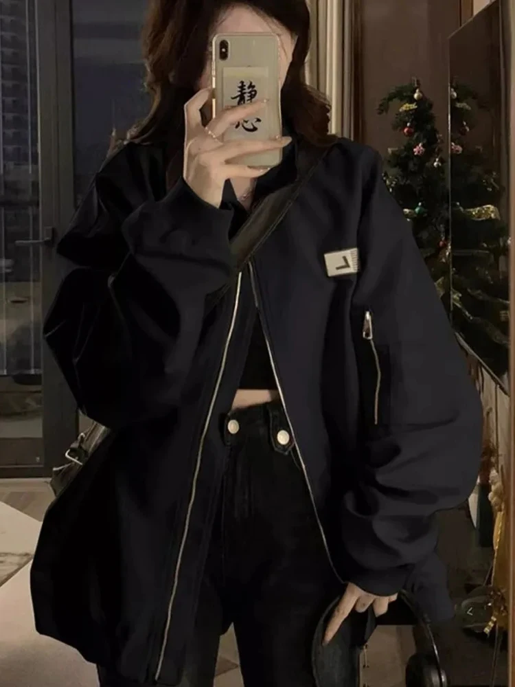 

Бейсбольные куртки в стиле хип-хоп, женские летние модные носимые узкие элементы во французском стиле, милые продвинутые девушки, хит продаж, наклонный шик