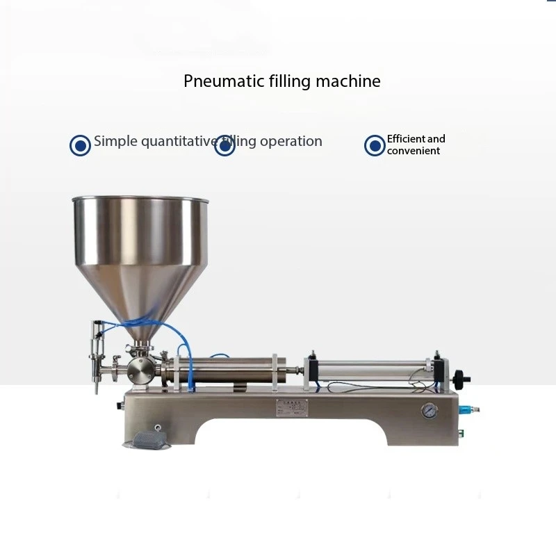 آلة تعبئة المعجون شبه الأوتوماتيكية 10-100 مل لصلصة الجبن والكريمة والكاتشب لتغليف المشروبات في أكياس