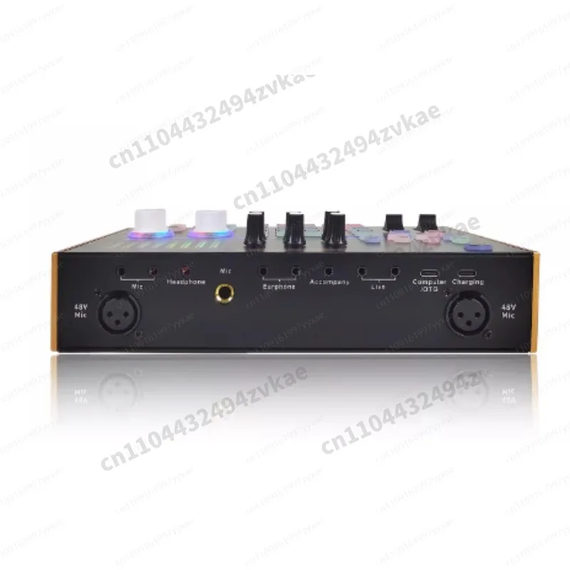 GAX-N8 Live Sound Card | Home Mobile Phone Computer External Sound Card USB/Bluetooth Dual Mode, English Version