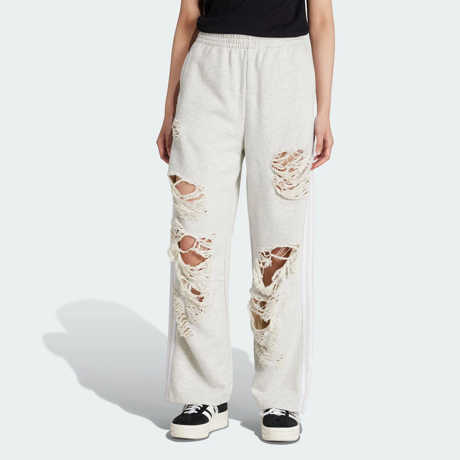 

adidas Originals Women's Distressed Fashion Loose-fit Sport Pants KC8822