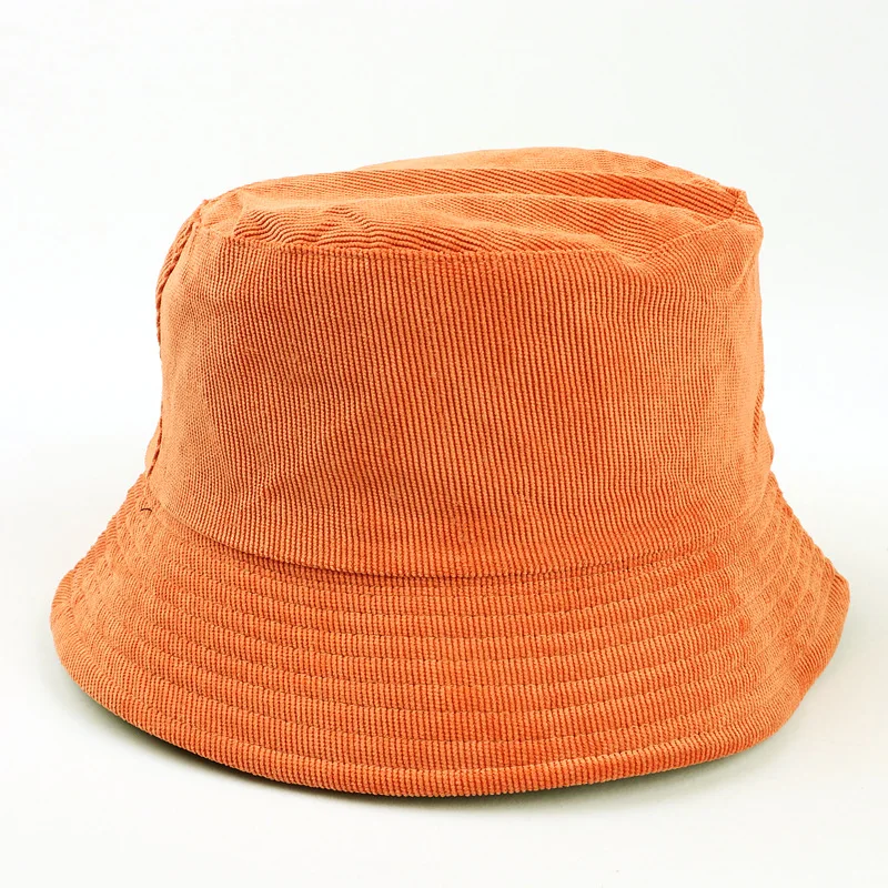 Personalisierter bedruckter Corduroy-Bucket-Hut mit Logo, Unisex, schlichte, einfarbige Kappen, Hip-Hop-Gorros, Panama-Hut für Herren und Damen, Strand- und Angelhut – Detail 18