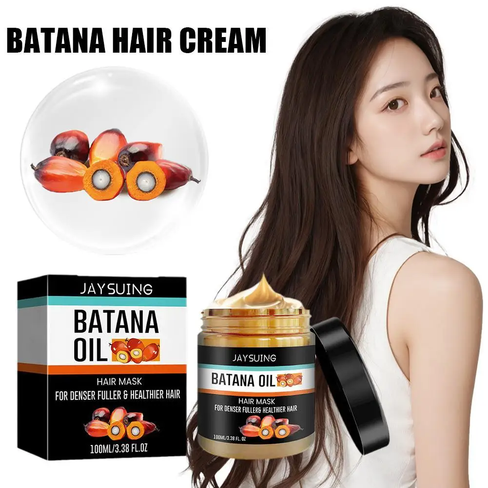 

Batana Oil From Honduras As Hair Mask, Scalp And Hair Oil. Repairs Damaged Hair & Skin, Reduces Hair Loss Smoothing Hair Mask