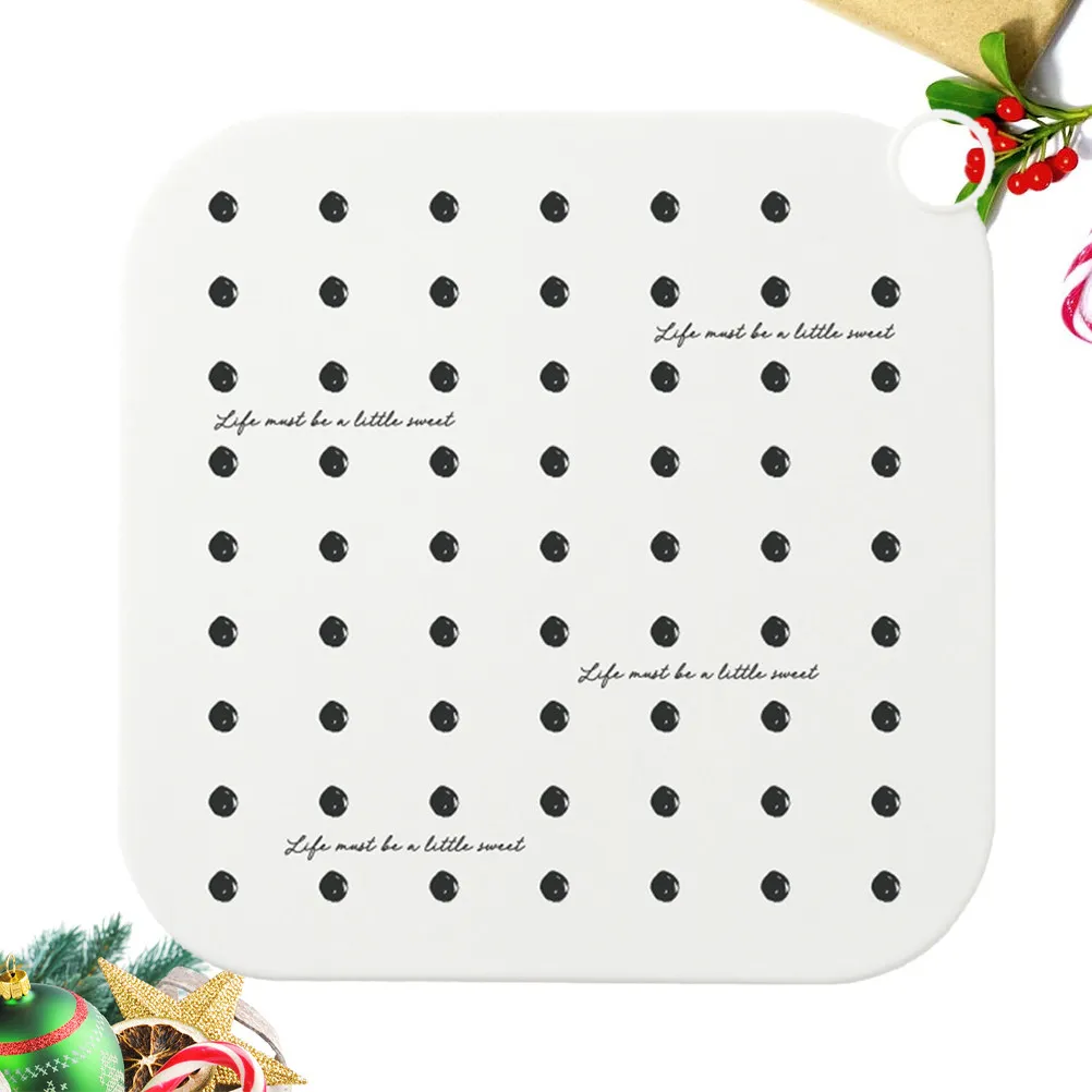 Silicone Floor Drain Pad for Bathroom Kitchen Shower Washing Machine Tub Deodorizing Insect Proof Non Slip Cuttable Sealing Mat