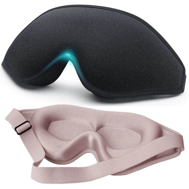 3D Sleeping Eye Mask for Night Travel Nap All-in-one Nose Wing Eye Cover Sleep Eyeshade Momory Foam Shading Eyes Patch Blindfold