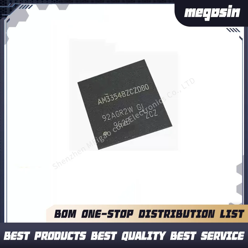 1PCS/LOT  AM3354BZCZD80 AM3354BZCZD AM3354 BGA324 Embedded microprocessor chip