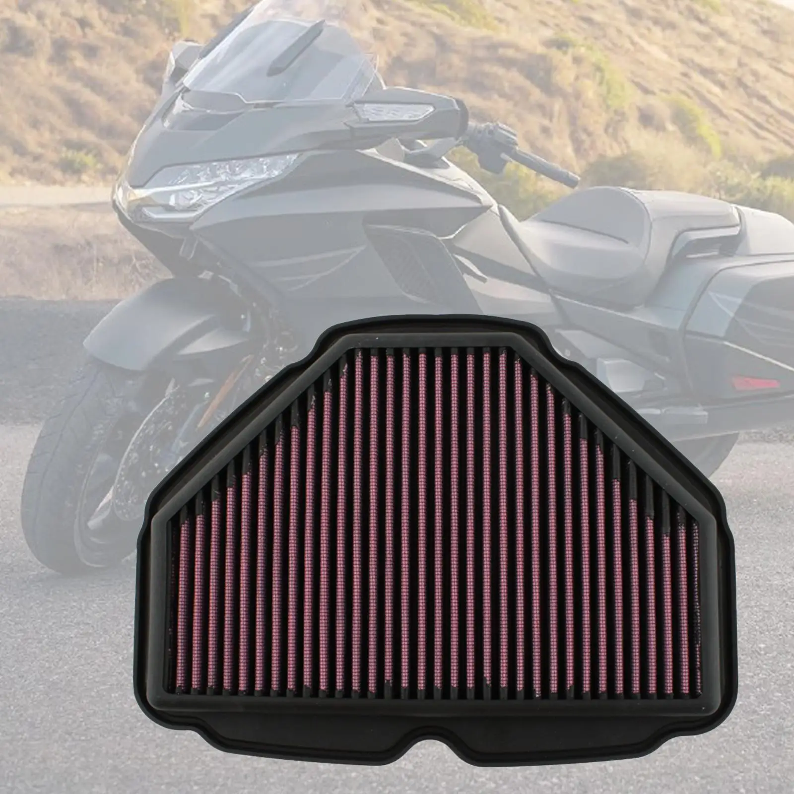 

Motorcycle Air Filter Modification Accessory Parts Performance Upgrade Easy to
