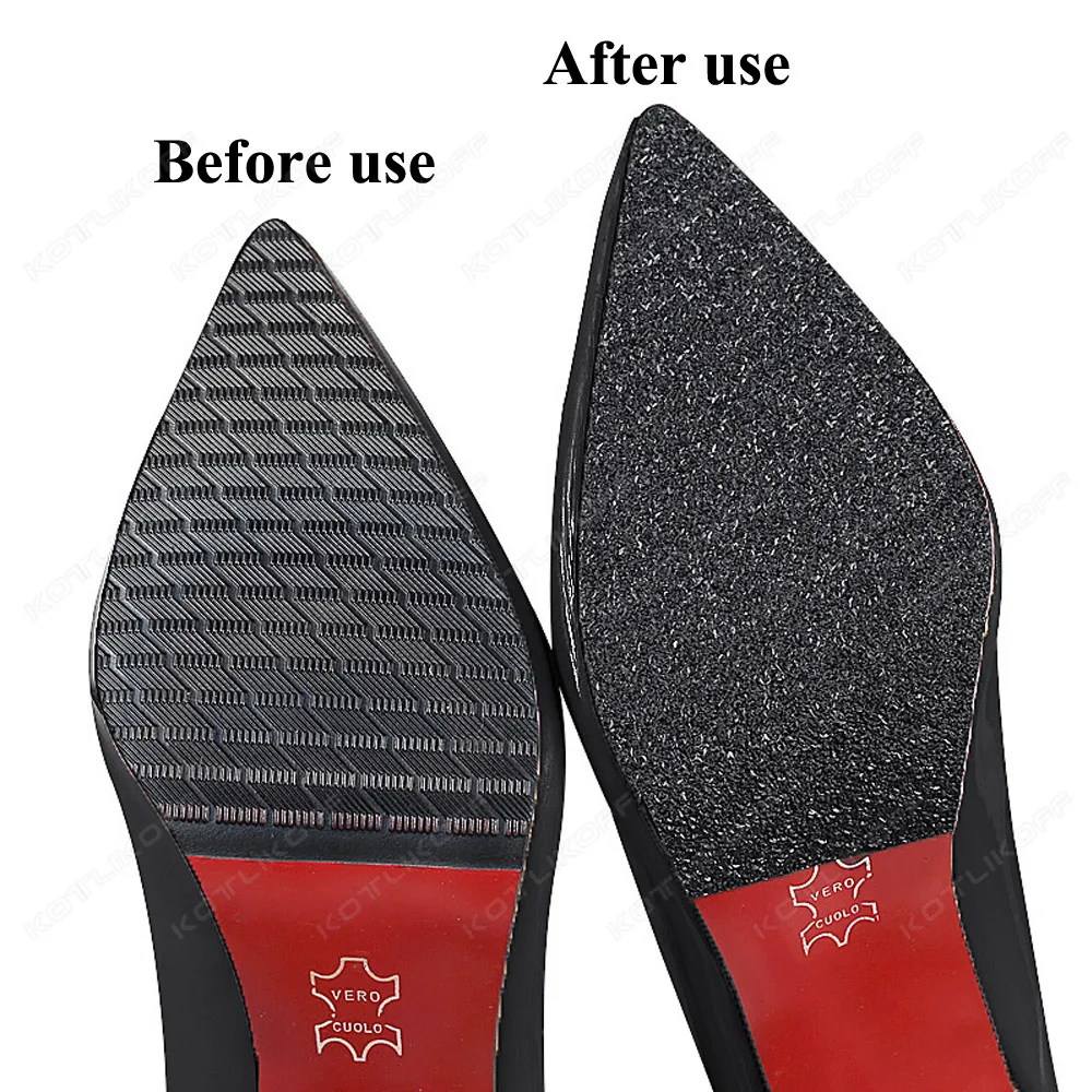 10*50CM Shoes Sole Protector Sticker For Designer High Heels Self-Adhesive Ground Grip Shoe Protective Bottoms Outsole Insoles