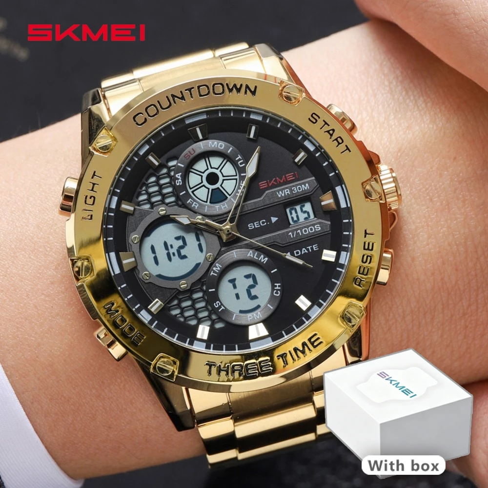 skmei-men's-gold-tone-octagonal-wristwatch-brushed-dial-9mm-thin-case-stainless-steel-bracelet-classic-quartz-timepiece-2502