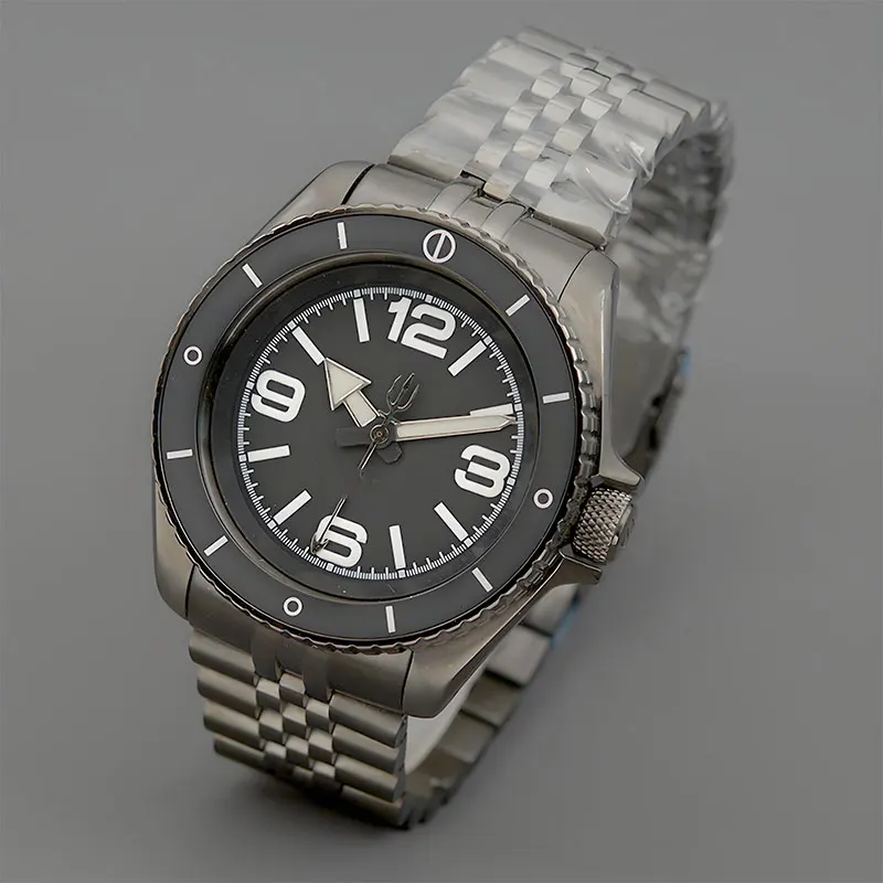 Gun Colour SKX007 Dive Men's Watch Sapphire Glass 200M Waterproof Resistance Luminous NH35 NH36 Automatic Movement - view 5