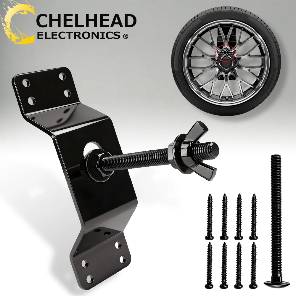 Vehicles Spare Tire Carrier Mount Bracket Garages Enclosed Trailer Truck Warehouse Wall Mounting Holder Heavy Duty Upgraded