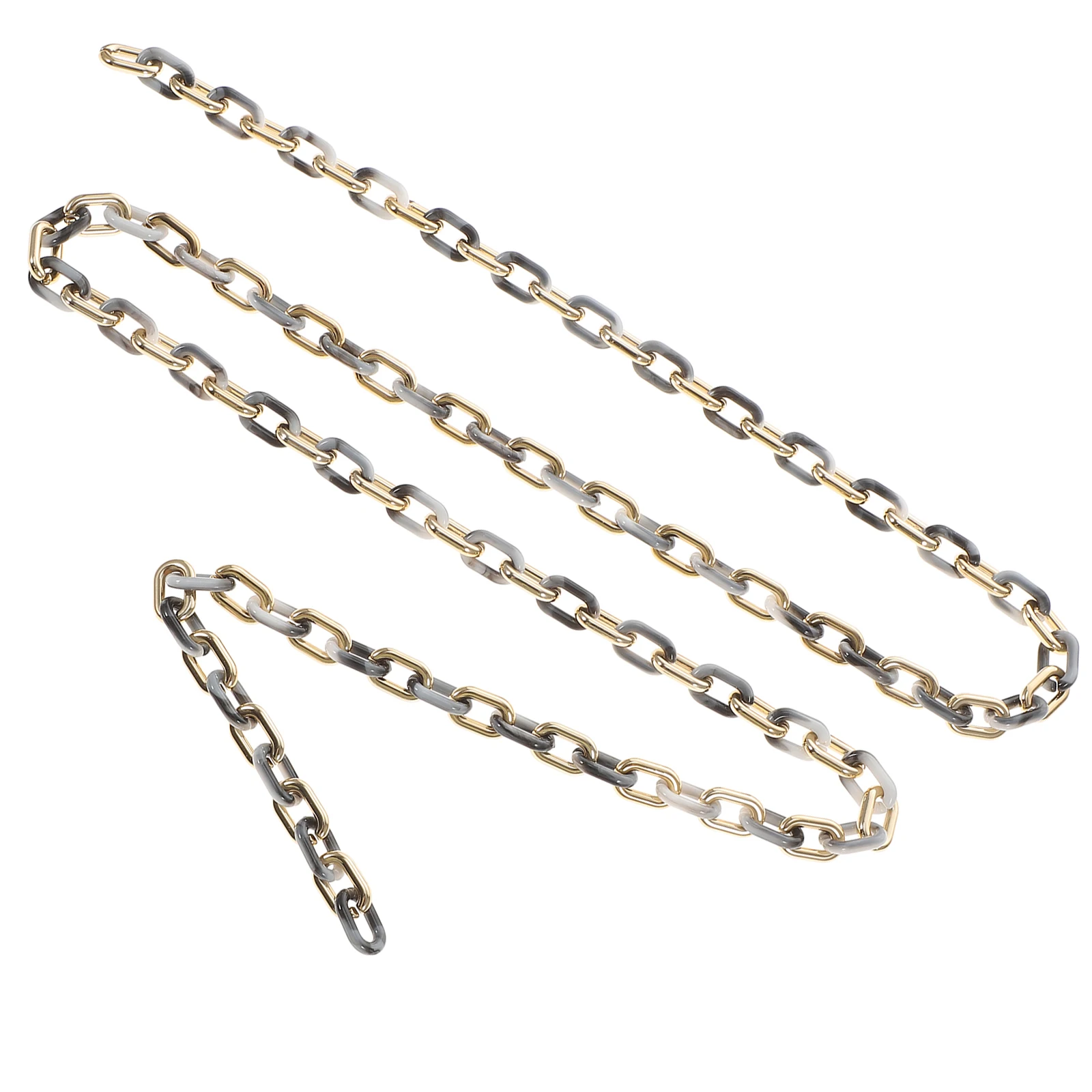 

Acrylic Chain Links Flat Chunky Chains For Diy Crafts Jewelry Making Decorative Bag Purse Clothing Accessory Handmade