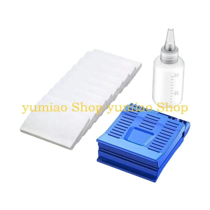 587B Fiber Optical Cleaning Cotton Fiber Optical Wipes Swabs With Empty Bottle