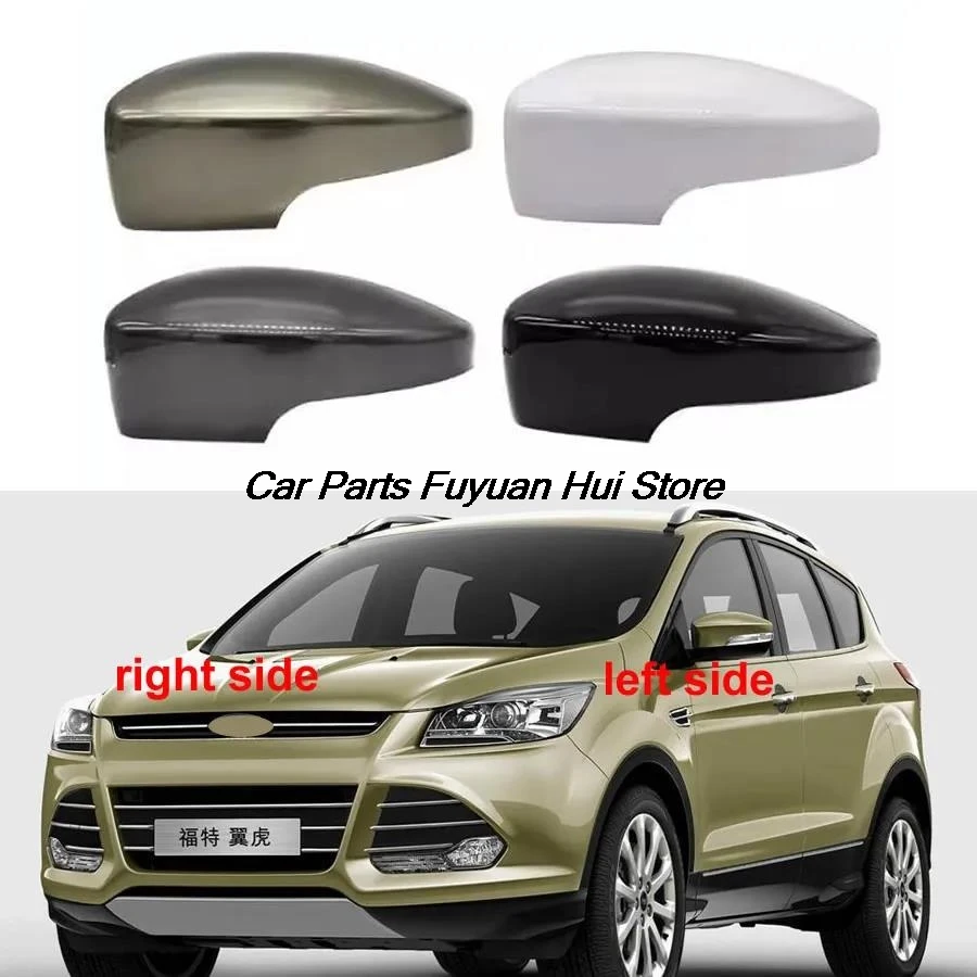 

For Ford Kuga 2013 2014 2015 2016 2017 2018 2019 Painted Auto Rear View Mirror Shell Cap Housing Wing Door Side Mirrors Cover