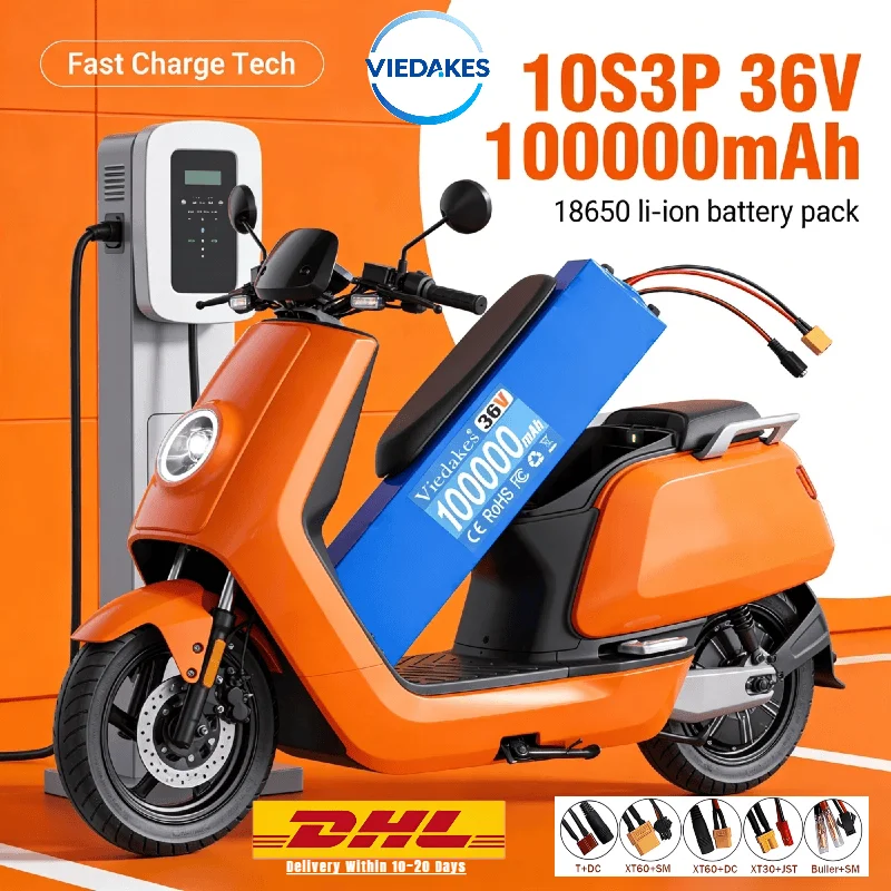 

Customer Favorite 10S3P 18650 Li-ion Battery Pack Long Cycle Life 36V 100000mAh Power Supply for M365 M365Pro Scooter Upgrade