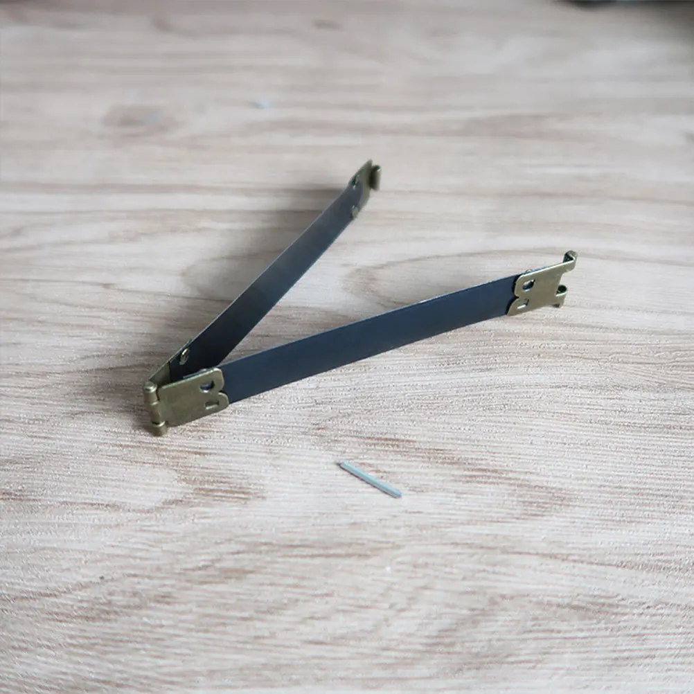 

100Pcs Metal Internal Flex Frames 11Cm Iron Sewing Handbag Hinges Replacement Clips for DIY Purse Clasp Bag Accessories Dark