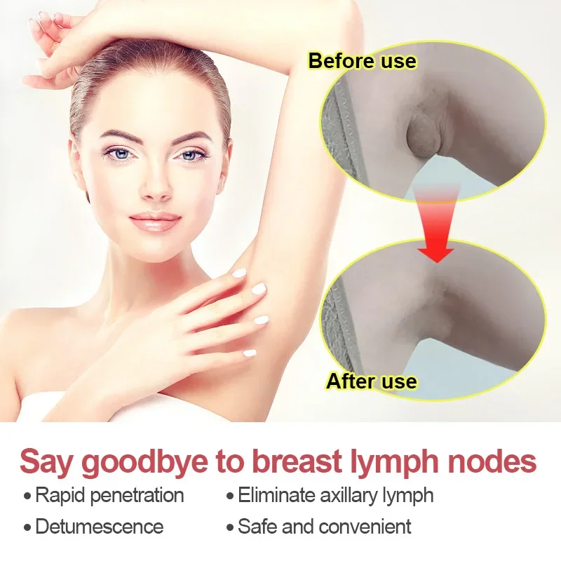 Herbal Lymphatic Detox Cream Breast Armpit Anti-Swelling Node Ointment Treatment Chest Medical Ointment Lymph Care Cream