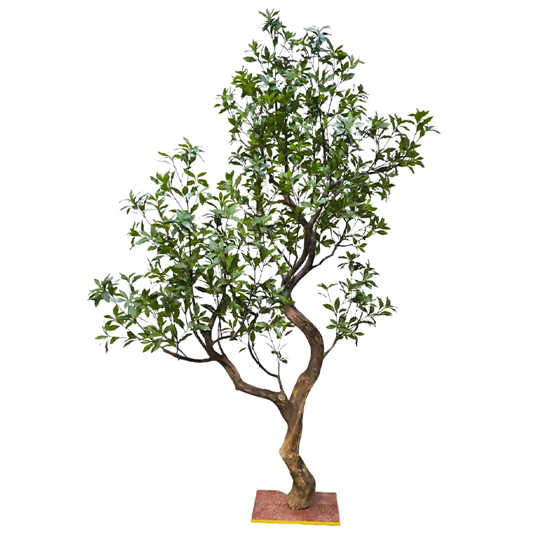 Hot Sale Artificial Horse Drunk Wood Landscape Bionic Green Plant Indoor Outdoor Simulation Decorative Tree False Tree Landscape