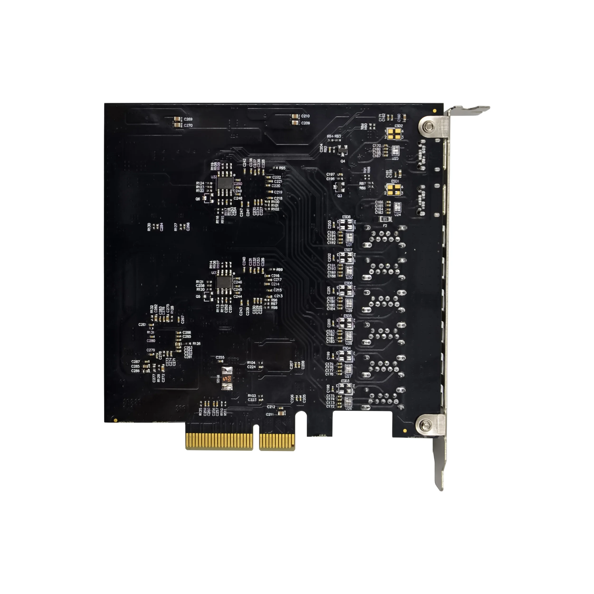 Sunweit ST657 ASM3142 10Gbps USB3.1 Gen 2 Tipo A + C Placa de Expansão USB3.1 PCI Express Placa Controlador