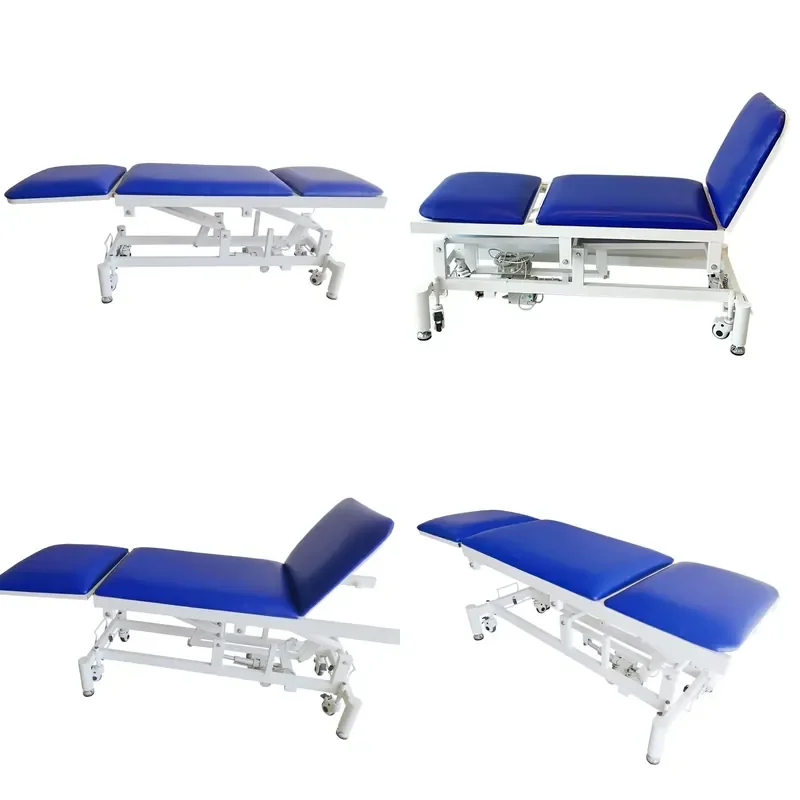High Quality Multi Functional Electric Adjustable Hospital Medical Examination Bed Suitable For Clinics