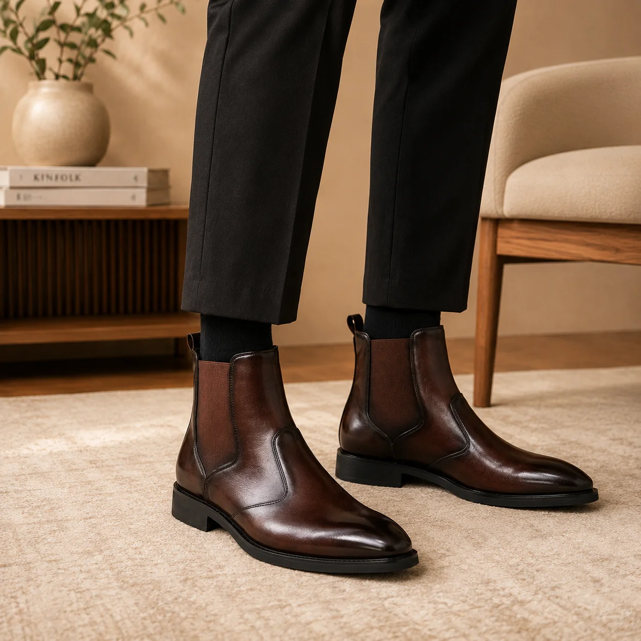 Designer Men's Handmade Chelse - Men'S Formal Style ulasan dan harga