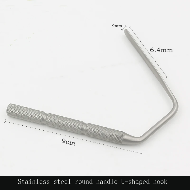 Rhinoplastie, écarteur d'angle mandibulaire, paupière à Double tête, outil d'instruments en acier inoxydable