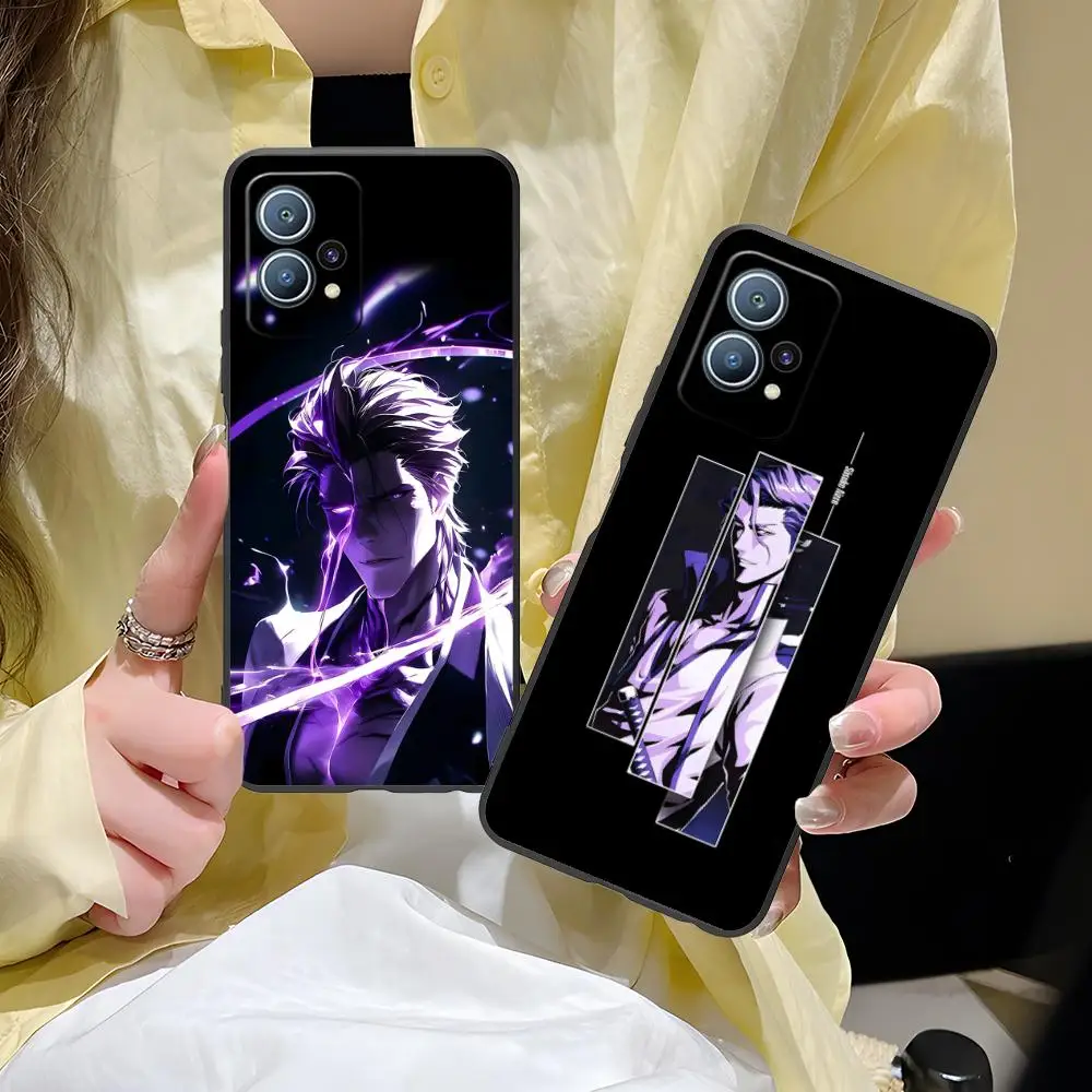 화웨이 P60 P50 P40 P30 P20 P10 P9 P8 Pro Lite Plus 블랙 스마트폰 고급 휴대폰용 블리치 아이젠 소스케 폰 케이스