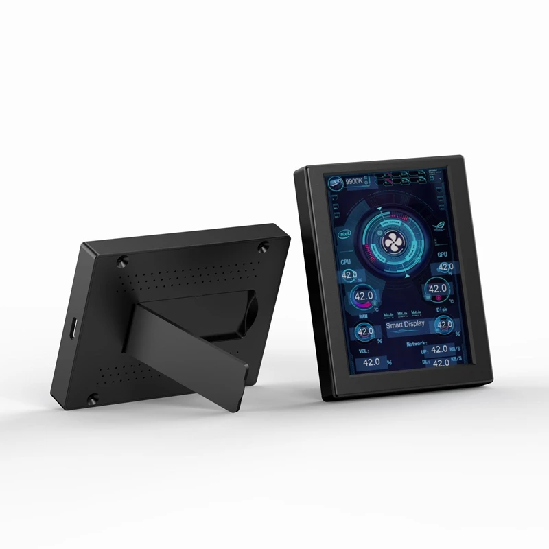 Dual-Use Computer Sub-Screen Portable 3.5 Inch LCD Computer Monitoring USB Sub-Screen Desktop Computer Screen