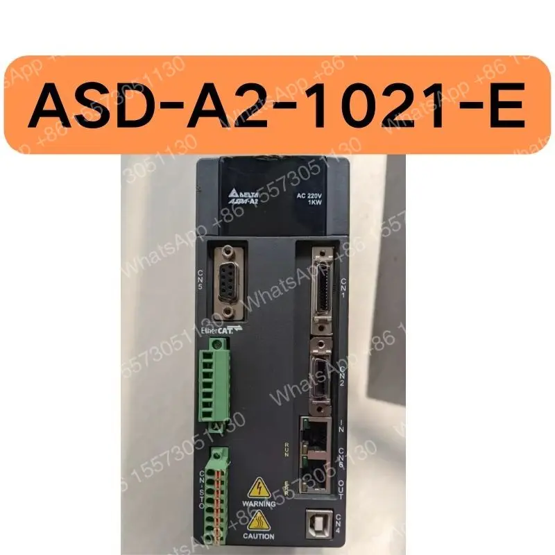 Used 1KW servo driver ASD-A2-1021-E tested OK and the function is intact