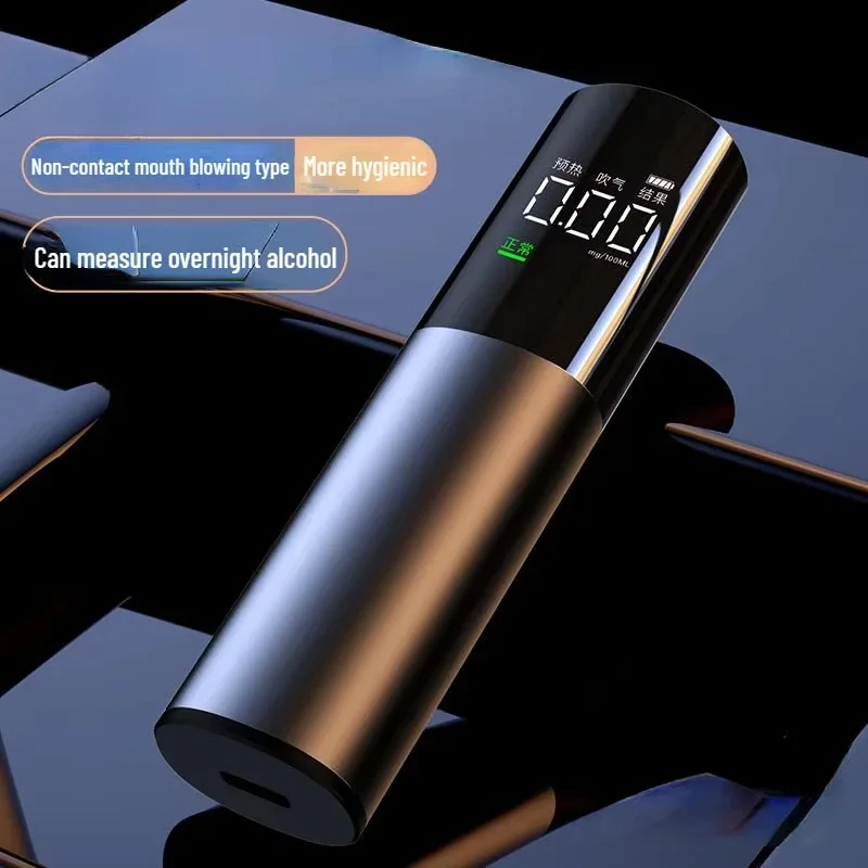 

Автоматический тестер алкоголя Xiaomi ANMU, электронный алкотестер, светодиодный дисплей, портативный перезаряжаемый бесконтактный инструмент для проверки алкоголя