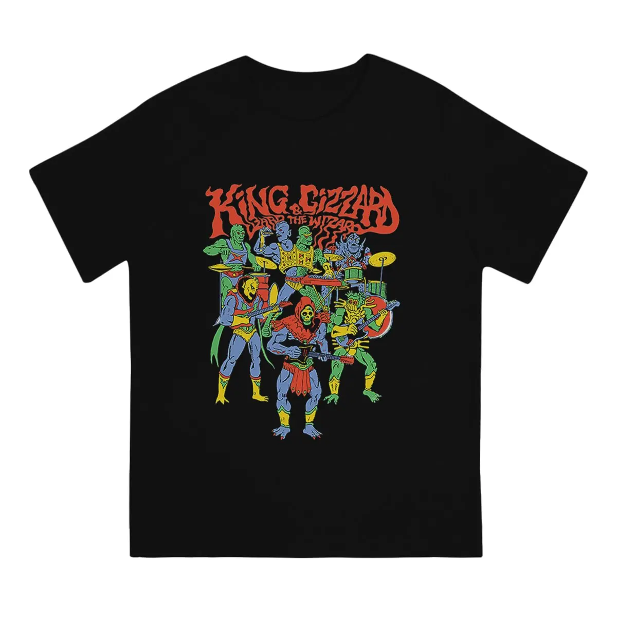 Best seller artwork Unique TShirt King Gizzard&The Lizard Wizard Rock Band Leisure T Shirt Newest T-shirt For Adult