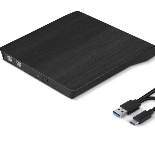 External optical drive Type-C + USB 3.0 mobile DVD burner External desktop computer notebook CD driver