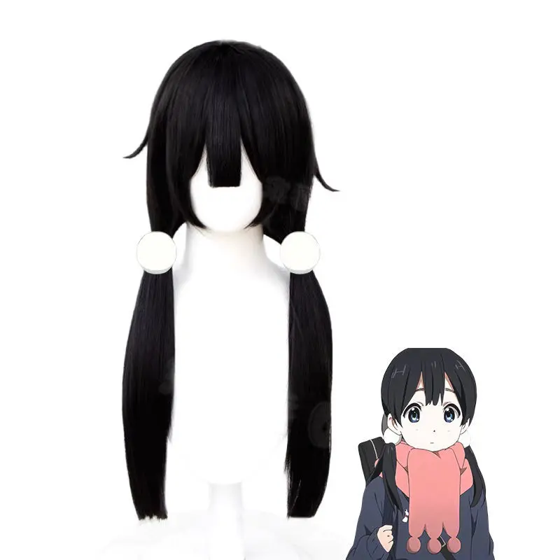 ‌ Tamako Love Story Pruik - Kitashirakawa Tamako Cosplay Haar, Anime Expo Pruik, Verstelbaar Steil Haar voor Kostuum
