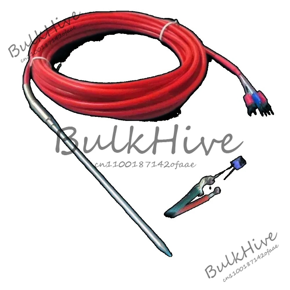 

PT100 Needle Thermal Resistance Food Grade Temperature Sensor Detector Plug-in PT1000 Platinum Resistance Probe