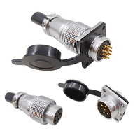 PLS20Pin Air Carrier Male Female Plug  Connector 2/3/4/5/6/7/8/9/10/12Pin  Connector  Opening Diameter 20mm WS20 TP20