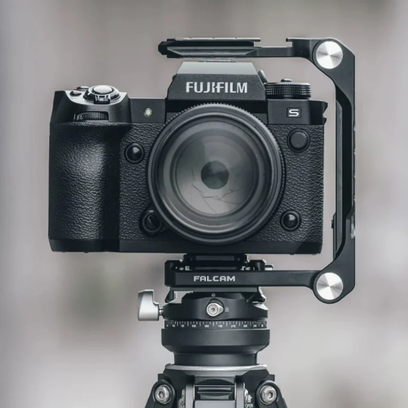 FALCAM F22&F38&F50 Quick Release Ecosystem Bottom Plate Black Color Camera Cage for FOR FUJIFILM X-T4