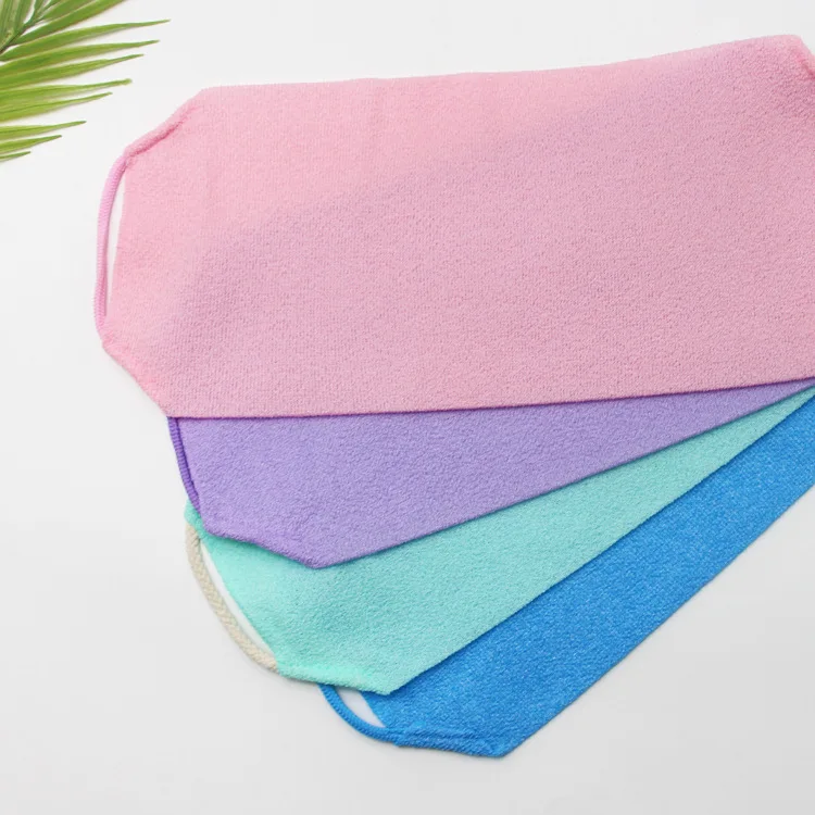 Bath back towel, coarse sand back towel, bath mud remover, special coarse sand back strap, bath towel