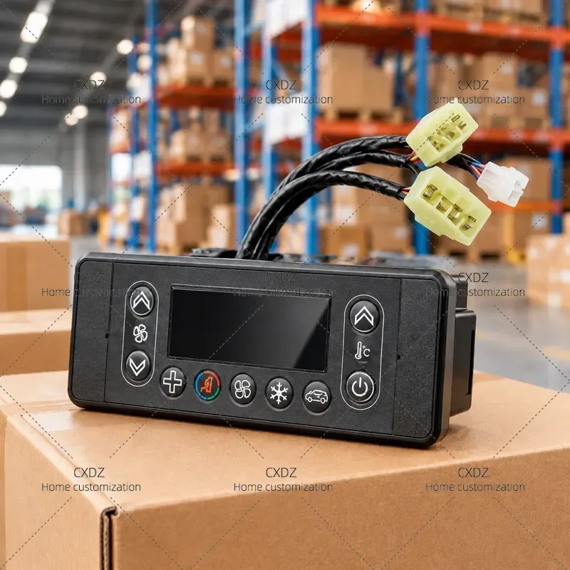 Air Conditioning Panel Controller for Bus CMB Parts 8112-01066 KFD28K-074E1 Compatible with Bus HVAC System Control Unit