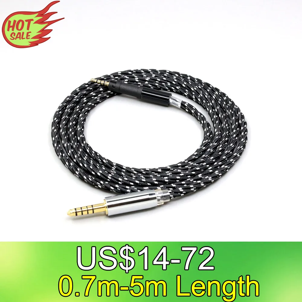 

OCC Mixed OFC Twisting Nylon Earphone Cable For Sennheiser HD599 HD569 HD 560S HD559 hd560s LN008732